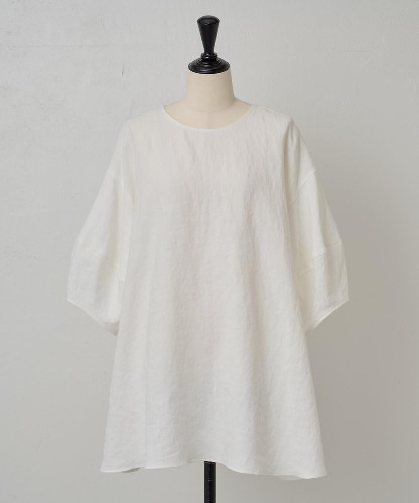 Amazon | [BEARDSLEY] [ビアズリー] パールボタンリネン前後ブラウス